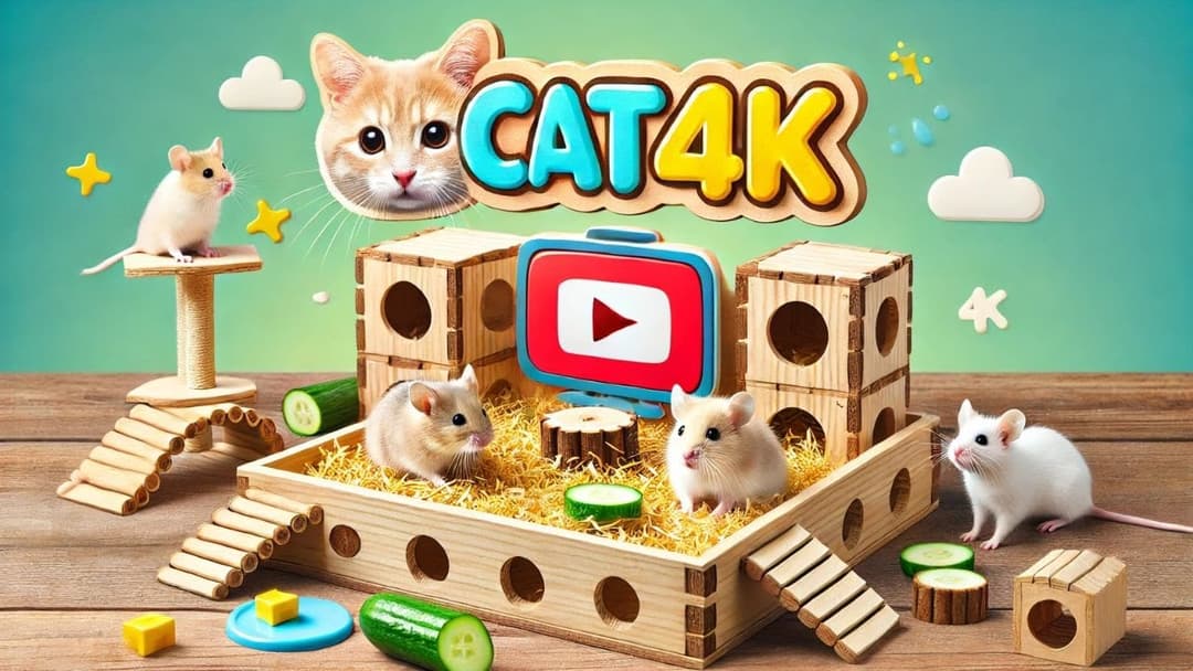 Cat TV for Cats to Watch🐱| Mice Hide and Seek on Screen: The Ultimate Entertainment for Cats