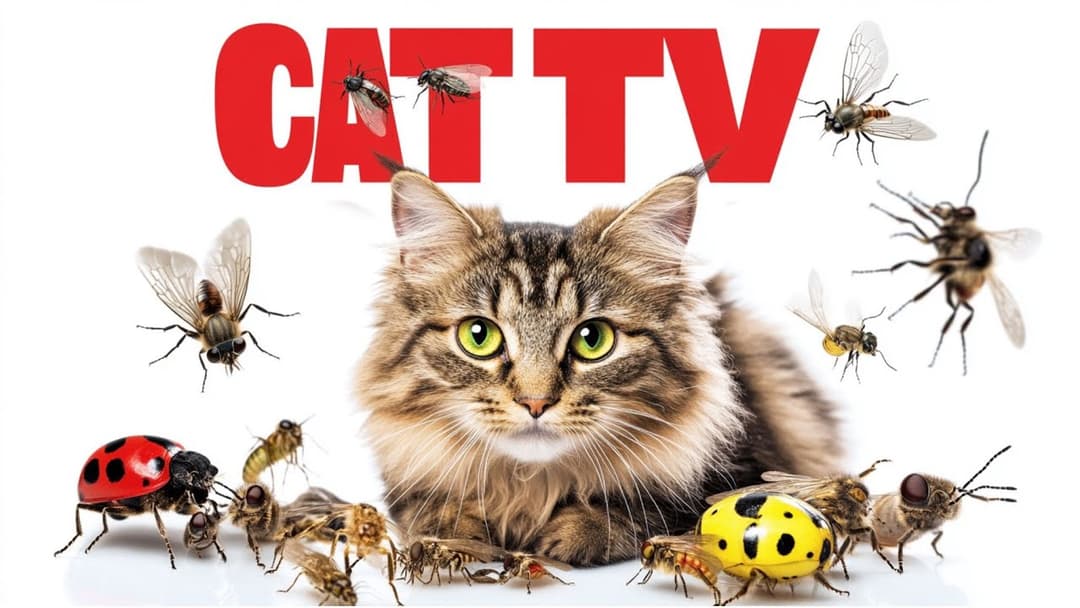 CAT GAMES | That Will Keep Your Cat Entertained Episode 18 | 3 HOURS 🐝🐞🦋🦎🦜🐭🧵