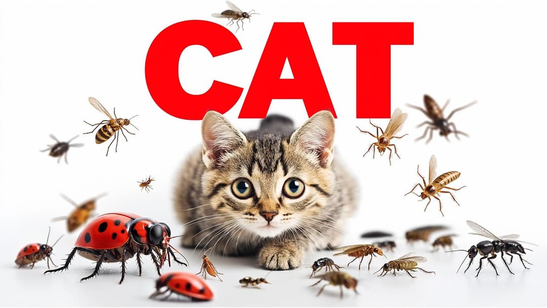 CAT GAMES | That Will Keep Your Cat Entertained Episode 7 | 3 HOURS 🐝🐞🦋🦎🦜🐭🧵