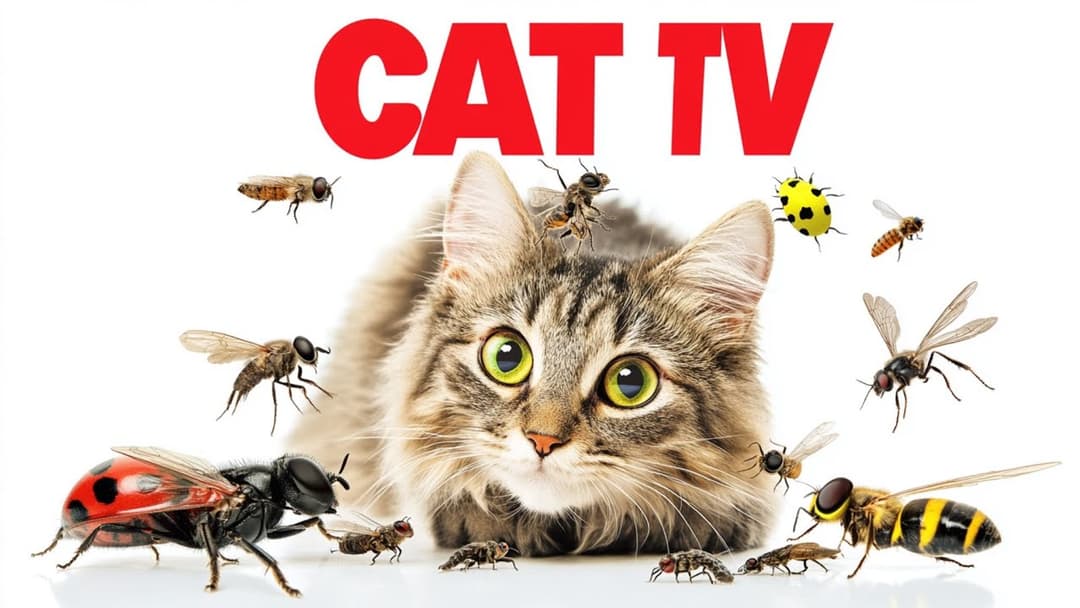 CAT GAMES | That Will Keep Your Cat Entertained Episode 17 | 3 HOURS 🐝🐞🦋🦎🦜🐭🧵