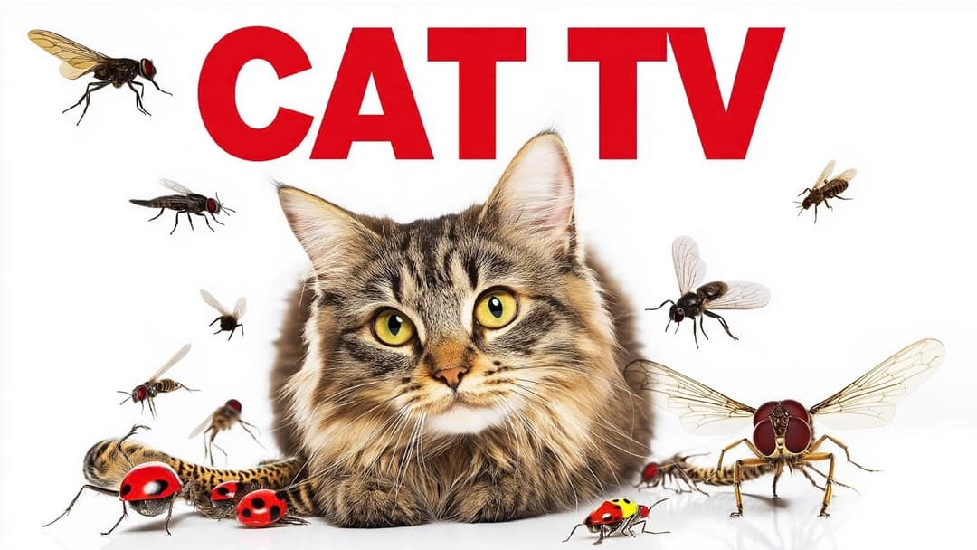 CAT GAMES | That Will Keep Your Cat Entertained Episode 9 | 3 HOURS 🐝🐞🦋🦎🦜🐭🧵