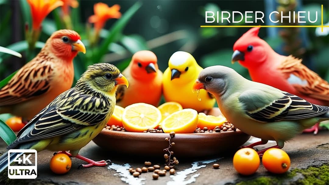 🔴Birds & Squirrels Flock to the Birdtables🕊️🐿️ Live 12 Hours in Ultra HD 😺
