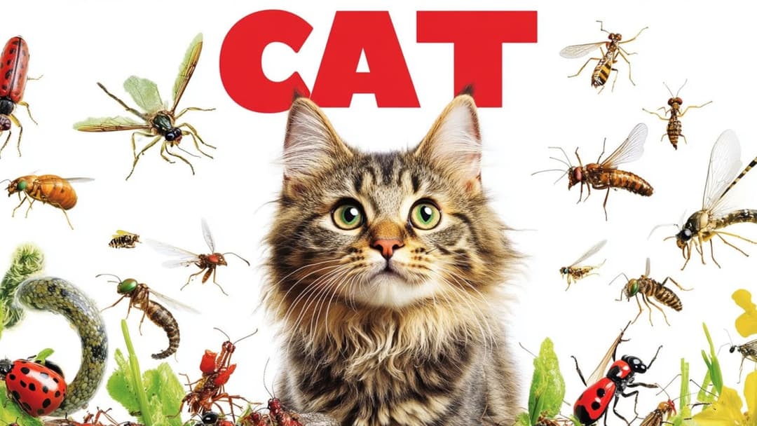 CAT GAMES | Keep Your Furry Friend Active and Happy Ep1 | 3 HOURS 🐝🐞🦋🦎🦜🐭🧵