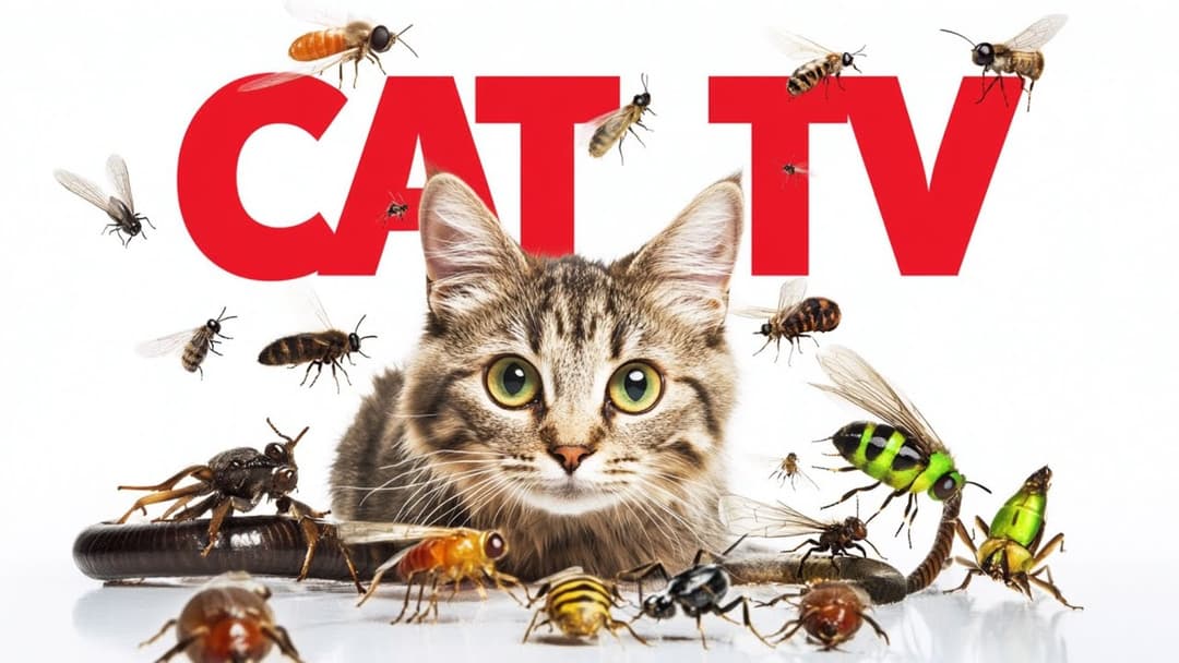 CAT GAMES | That Will Keep Your Cat Entertained Episode 15 | 3 HOURS 🐝🐞🦋🦎🦜🐭🧵
