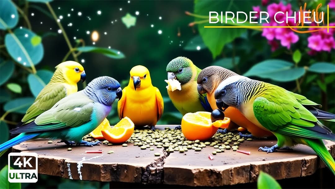 🔴CAT TV😸Birds & Squirrels Discover a Treats on the Rocks🕊️🐿️ Live 12 Hours in Ultra HD 😺