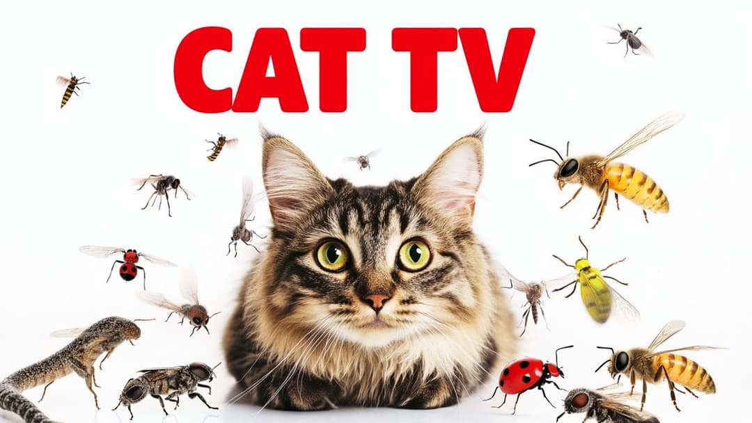 CAT GAMES | That Will Keep Your Cat Entertained Episode 21 | 3 HOURS 🐝🐞🦋🦎🦜🐭🧵