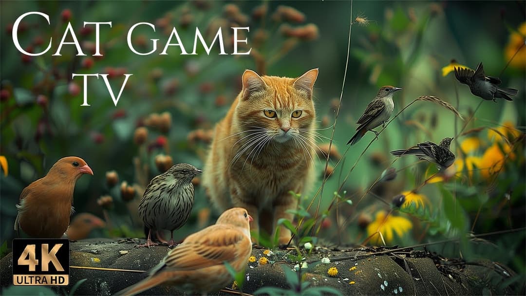 Cat TV 😻 Relaxing Bird Video for Cats 🐦8 Hours of Fun and Entertainment 😸