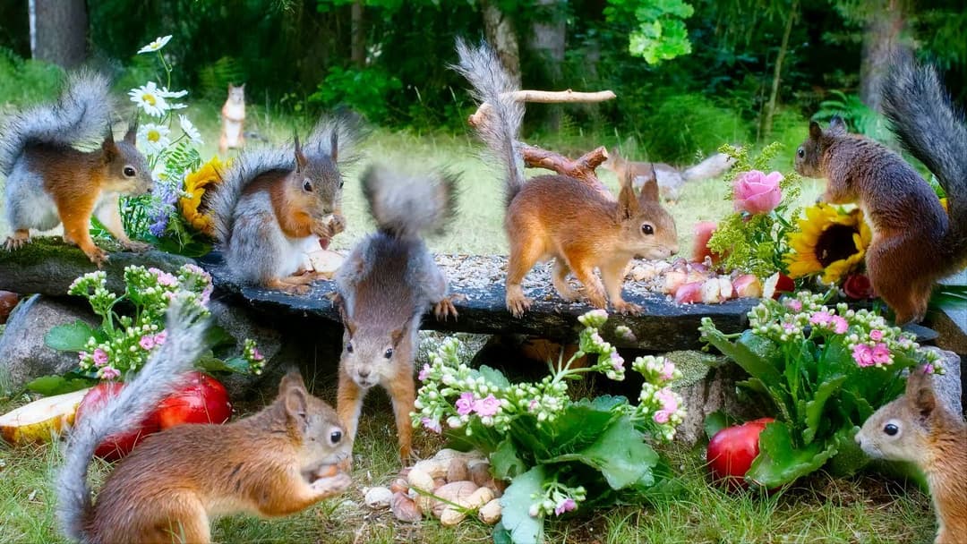 Cat & Dog TV NO ADS🐶 EPIC Red Squirrel Fun🐿️ Shadow Tails are on the move again
