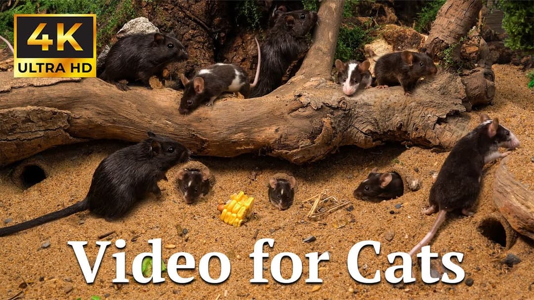 Cat TV: Mouse Hide & Seek: Level 1 – Forest Chase Begins! | Catflix