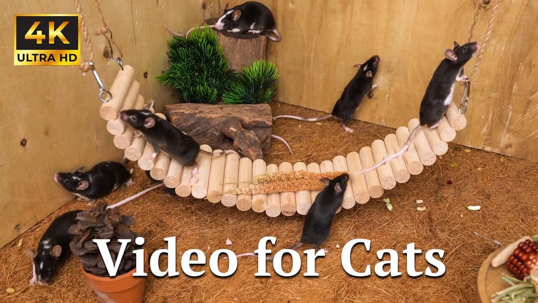 Cat TV: Watch These Mice Outsmart Your Cat in Hide & Seek! | Catflix