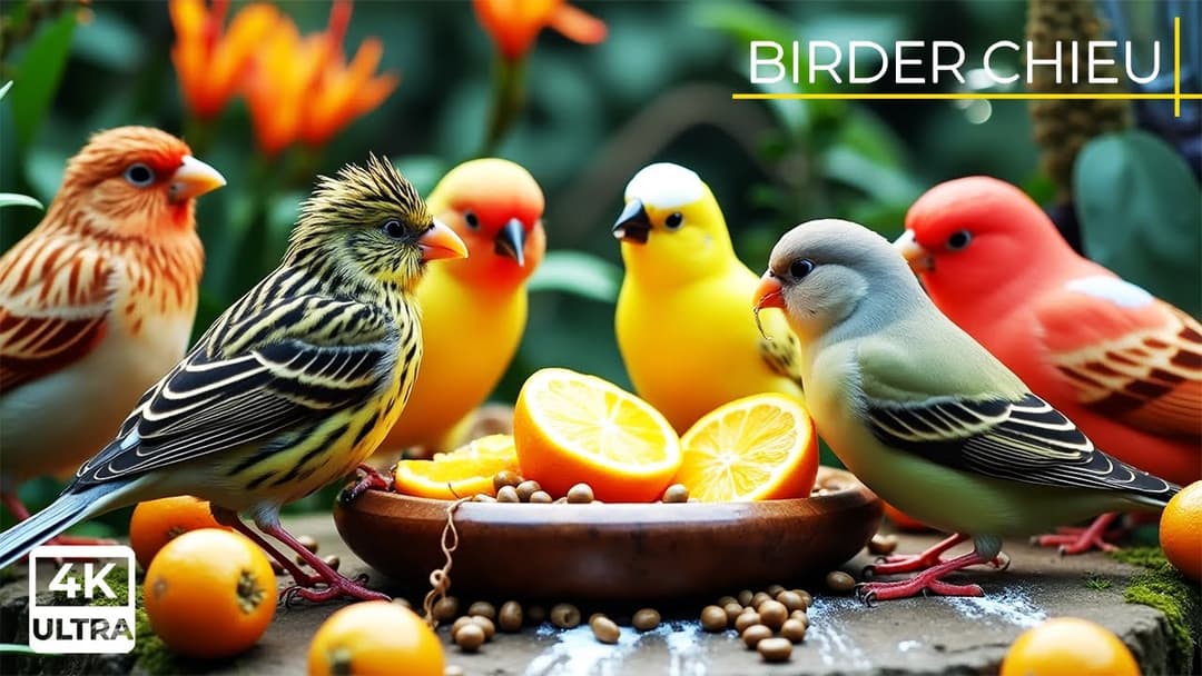 🔴Birds & Squirrels Feast on the Festival🕊️🐿️ Live 12 Hours in Ultra HD 😺