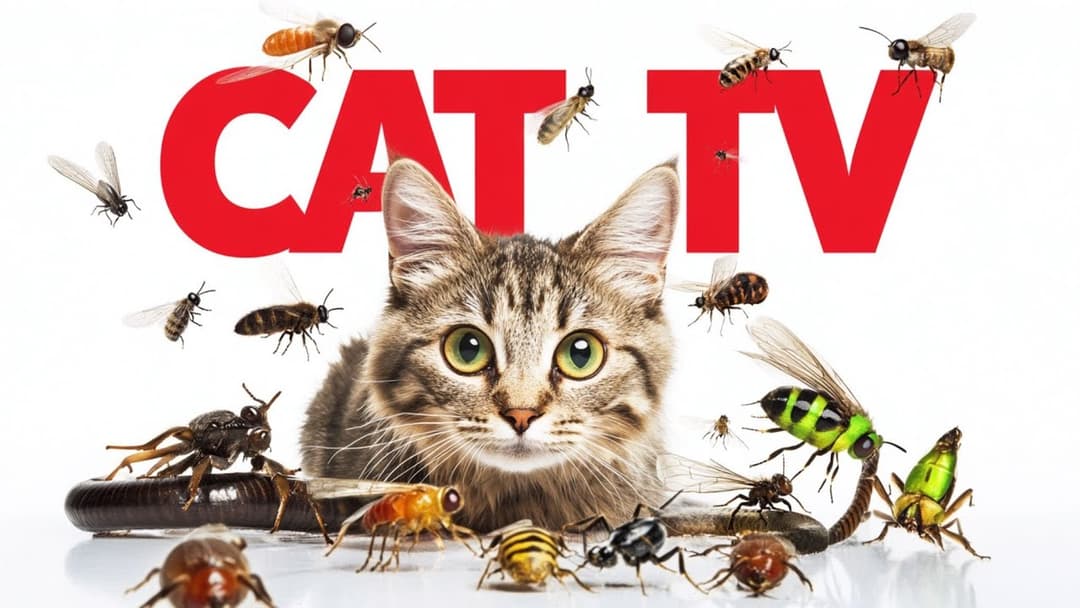 CAT GAMES | Keep Your Furry Friend Active and Happy Ep11 | 3 HOURS 🐝🐞🦋🦎🦜🐭🧵
