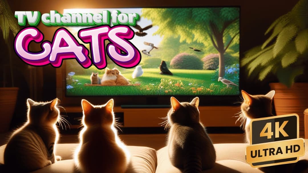 Cat TV for cats to watch 😺🐦11Hour  Relaxing Birds and More: Nature's Joys for Everyone