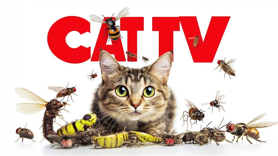 CAT GAMES | That Will Keep Your Cat Entertained Episode 14 | 3 HOURS 🐝🐞🦋🦎🦜🐭🧵