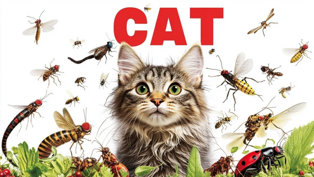 CAT GAMES | That Will Keep Your Cat Entertained Episode 28 | 3 HOURS 🐝🐞🦋🦎🦜🐭🧵