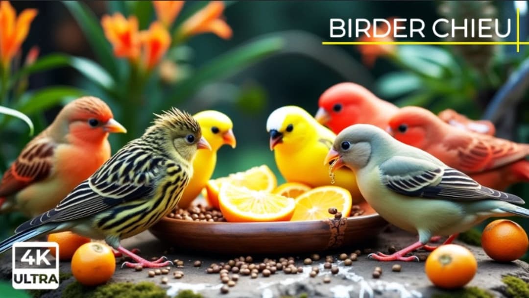 🔴Birds & Squirrels in the Wild Garden🕊️🐿️ Live 12 Hours in Ultra HD 😺