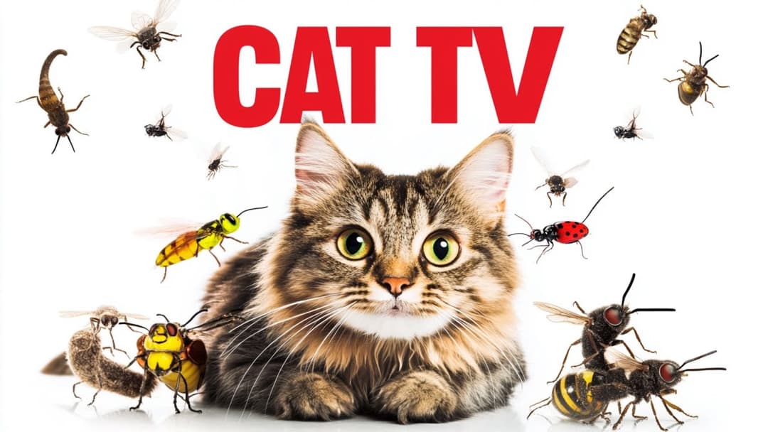 CAT GAMES | Keep Your Furry Friend Active and Happy Ep3 | 3 HOURS 🐝🐞🦋🦎🦜🐭🧵