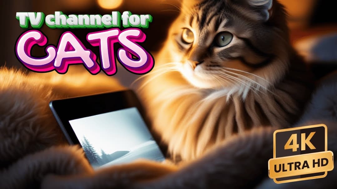 Cat TV for cats to watch 😺🐦Cute birds for cats and dogs to watch when you are away from home