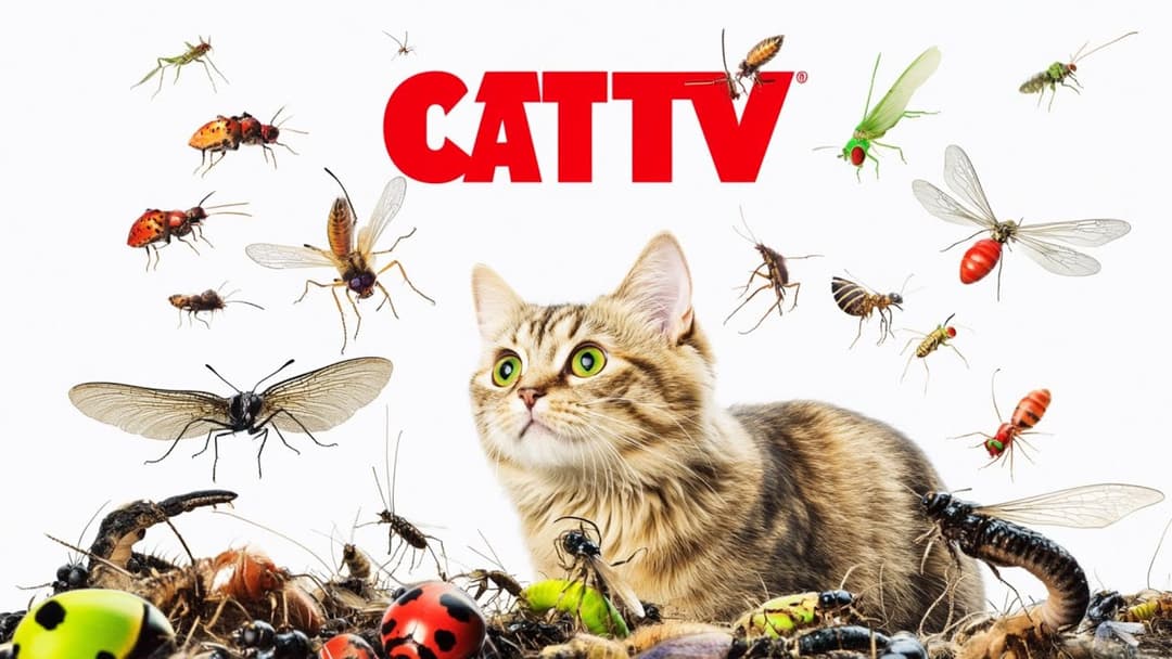 CAT GAMES | That Will Keep Your Cat Entertained Episode 23 | 3 HOURS 🐝🐞🦋🦎🦜🐭🧵